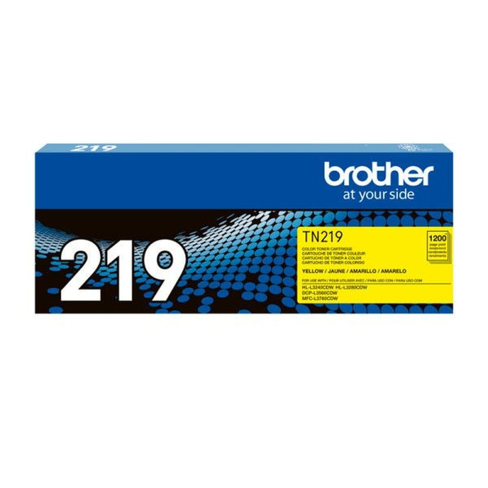 TONER BROTHER TN-219Y YELLOW AMARILLO 1200 PAGINAS