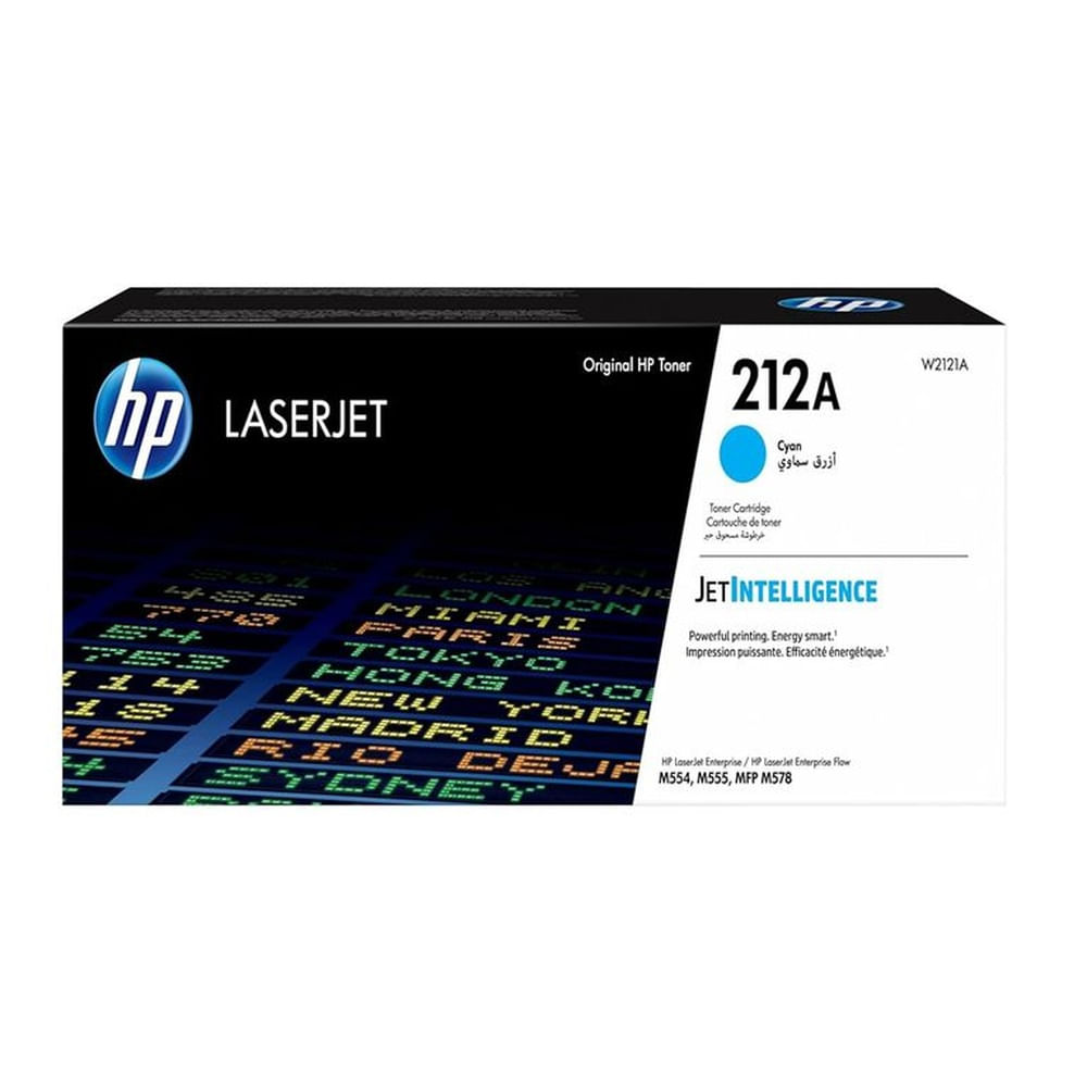TONER HP 212A CYAN W2121A LJ M555 4500 PGS