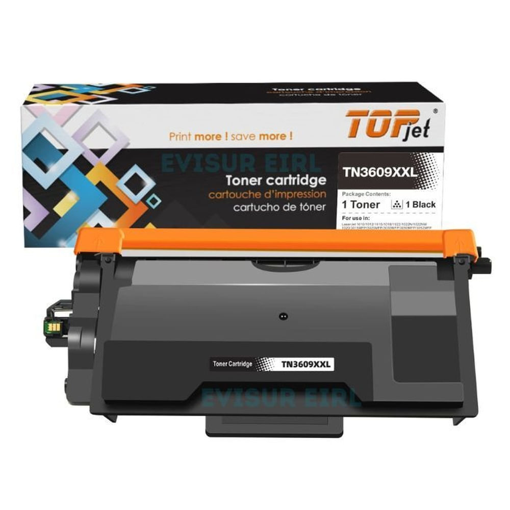 TONER COMPATIBLE BROTHER TN-3609XXL NEGRO
