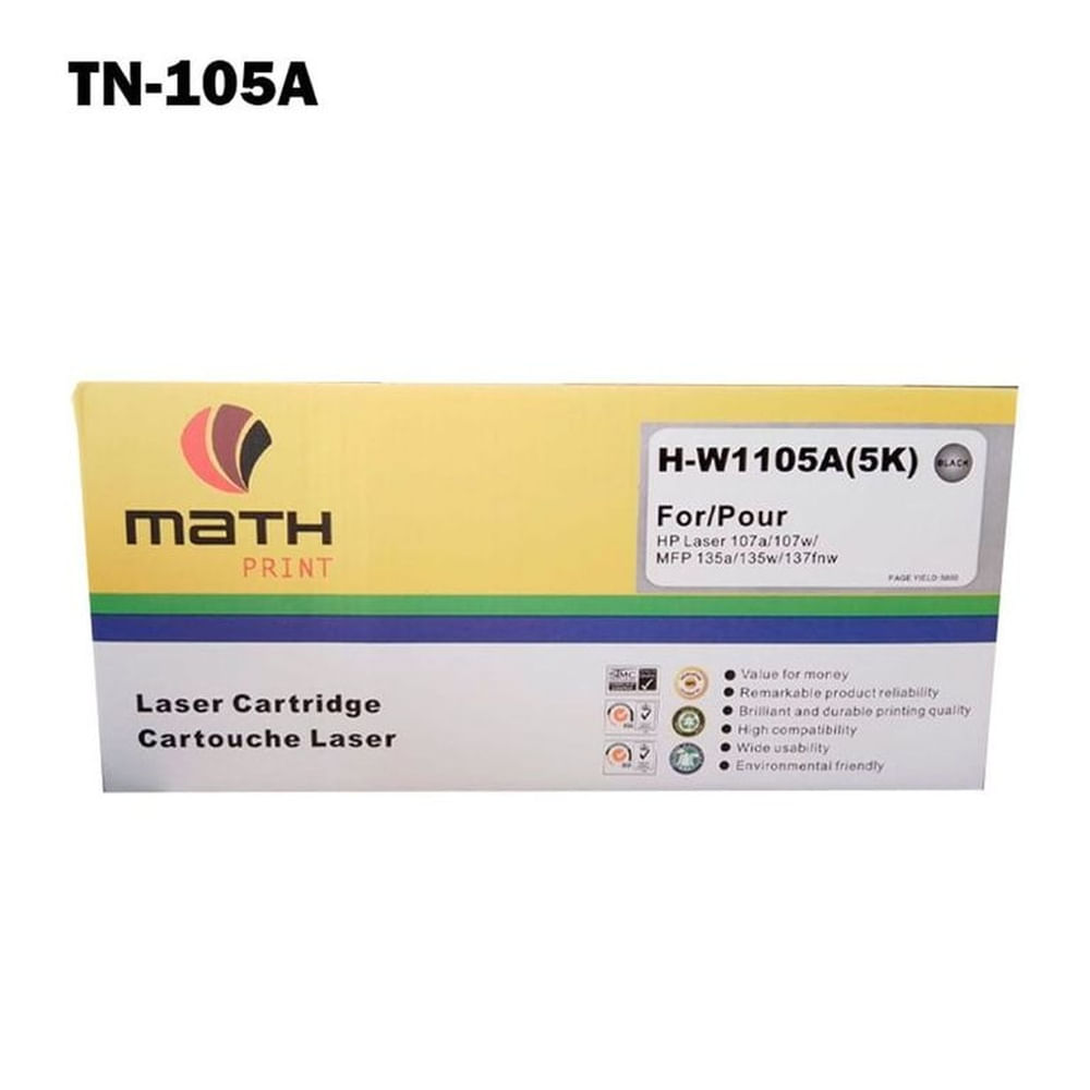 TONER COMPATIBLE HP 105A W1105A NEGRO