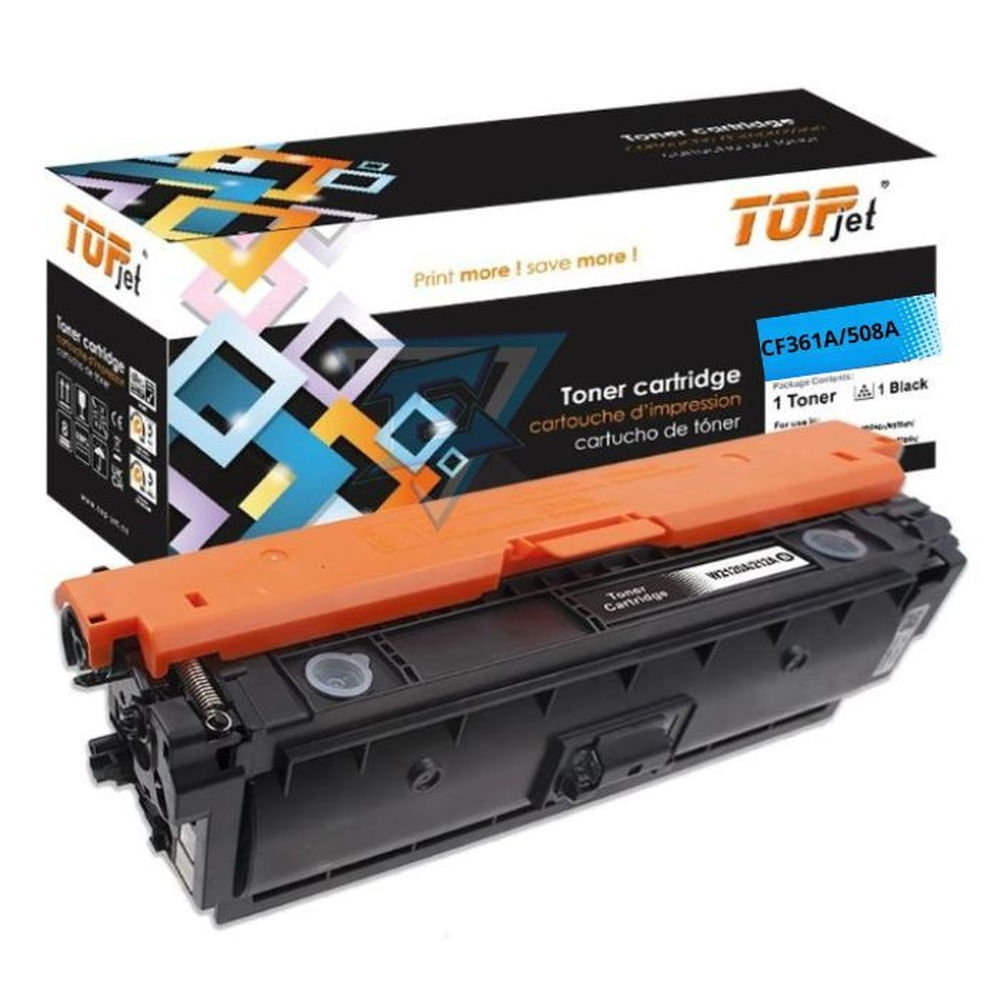 TONER COMPATIBLE HP 508A CF361A COLOR CIAN
