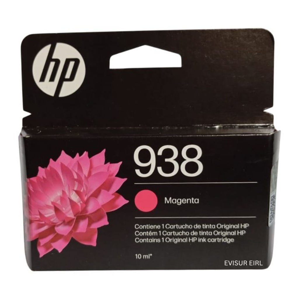 TINTA HP 4S6X6PL 938 MAGENTA ORIGINAL