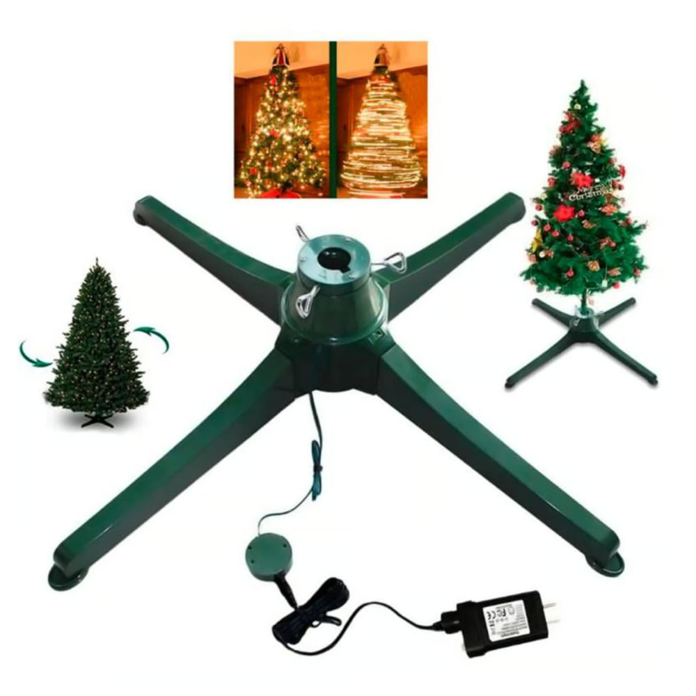 Soporte Giratorio Árbol De Navidad