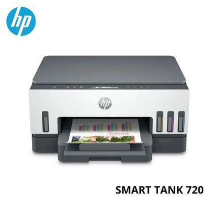 IMPRESORA MULTIFUNCIONAL HP SMART TANK 720 WIFI DUPLEX IMPRESORA MULTIFUNCIONAL HP SMART TANK 720 WIFI DUPLEX