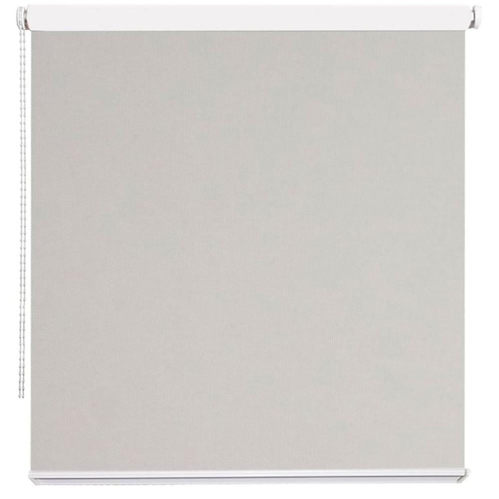Cortina Roller Blackout Textil Natural Crema 120cm Ancho x 140cm Alto