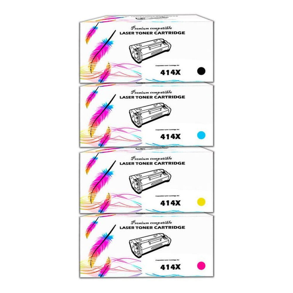 Toner Compatible HP 414X Pack Completo