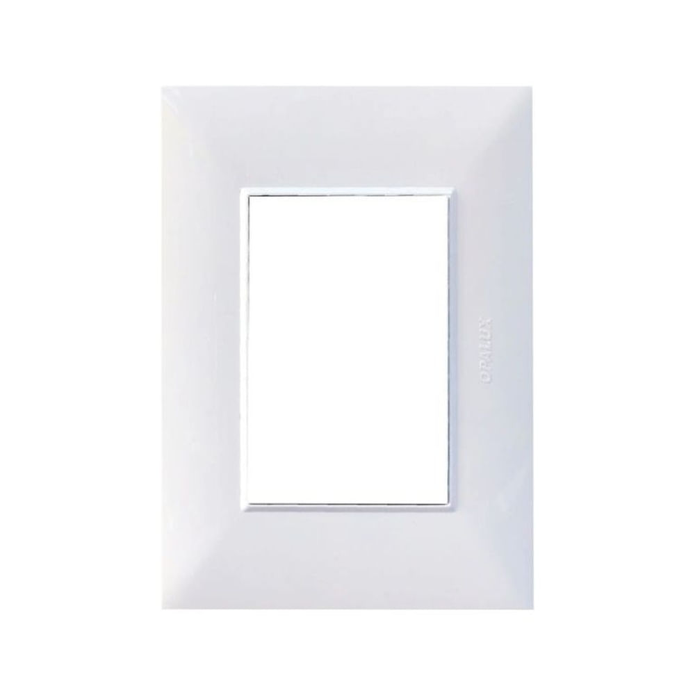 Placa Triple con Soporte KF706 OPALUX