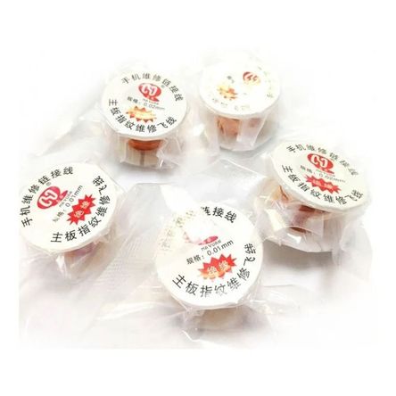 Hilo De Cobre Para Jumper 01mm Hilo De Cobre Para Jumper 01mm