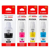 TINTA CANON GI-10 KIT DE 4 COLORES GI-10