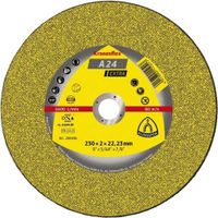 Disco Corte Metal Klingspor A24 Extra 7""x7/8""x1/8"" 13490 - Amarillo