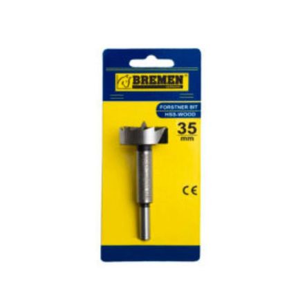 Broca Tipo Forstner HSS - Madera 35mm Bremen - Gris GRIS Broca Tipo Forstner HSS - Madera 35mm Bremen - Gris GRIS