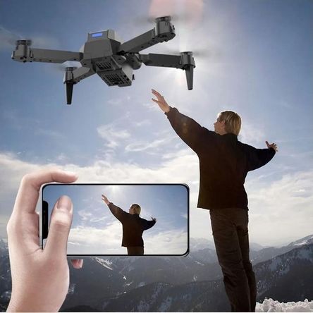 Dron E88 HD Cámara Wifi Control Remoto Plegable Single Giro 360 Camera Genieka Dron E88 HD Cámara Wifi Control Remoto Plegable Single Giro 360 Camera Genieka