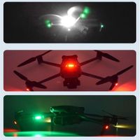 Dron E88 PRO 4K + Luz LED RGB  Cámara HD Plegable WiFi  Genieka