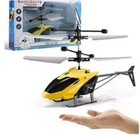 Mini Helicóptero Amarillo Control Rem Regalo Navidad Genieka