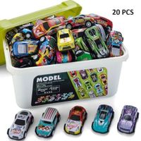 Carros Deportivos 20 u + Caja Autos Racing Navidad Genieka
