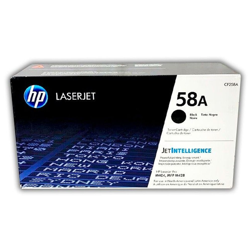 TONER HP 58A COD CF258A NEGRO