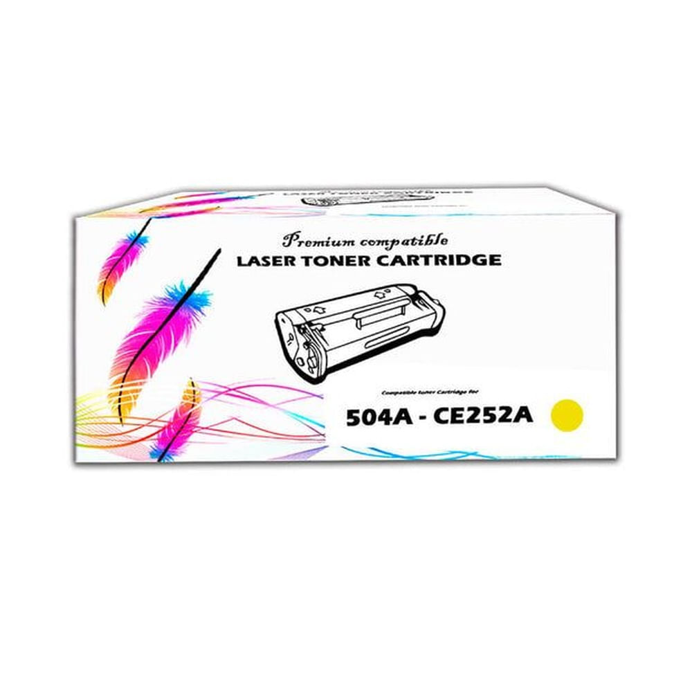 TONER HP COMPATIBLE 504A CE252A YELLOW