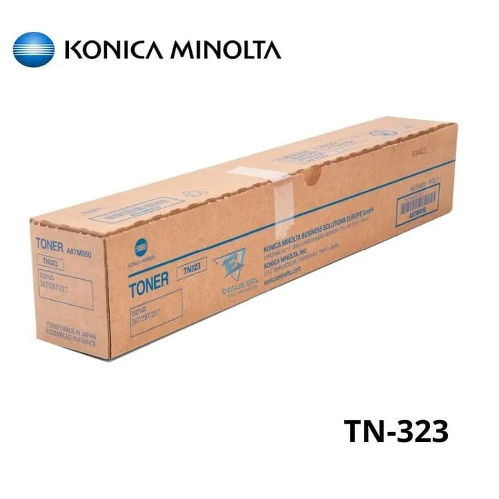 TONER KONICA MINOLTA TN-323 BIZHUB 367 NEGRO