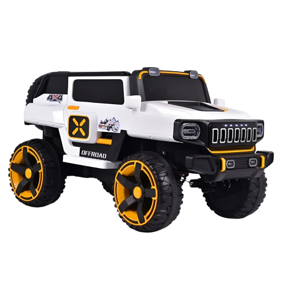 Camioneta Hummer Adventure para niños - Color Blanco  - PVC