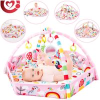 Gimnasio Musical MENGAO  5 en 1 con Pelotas Rosa Pastel