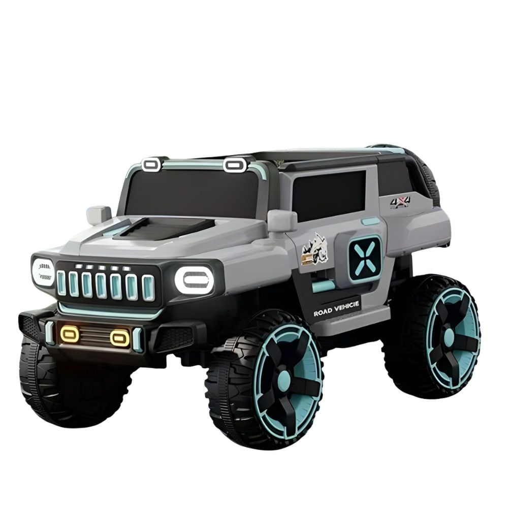 Camioneta Hummer Adventure para niños - Color Gris - PVC