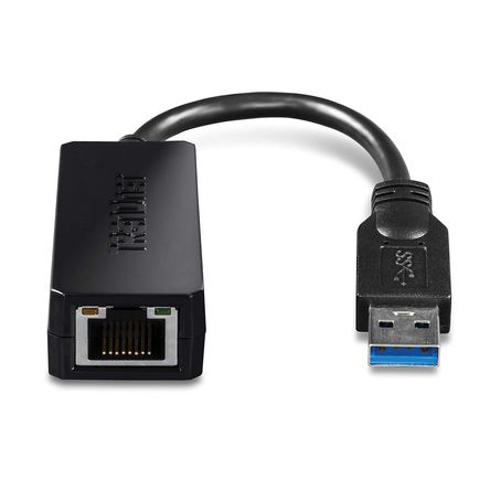 Adaptador USB 3.0 a Gigabit Ethernet Negro TU3-ETG Red Estable Adaptador USB 3.0 a Gigabit Ethernet Negro TU3-ETG Red Estable
