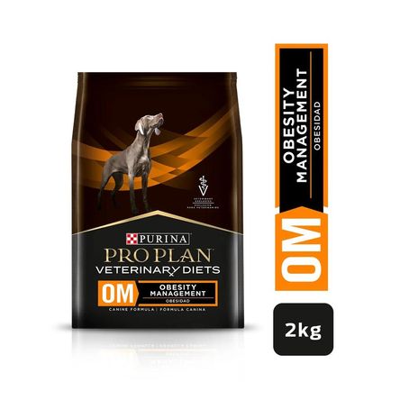 Pro Plan Veterinary Diets Perros OM Control de Obesidad 2 Kg