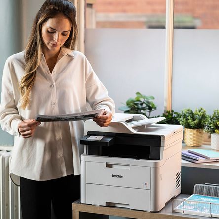 Impresora Multifuncional Brother DCP-L3560CDW Láser Color WiFi Dúplex A4 Impresora Multifuncional Brother DCP-L3560CDW Láser Color WiFi Dúplex A4