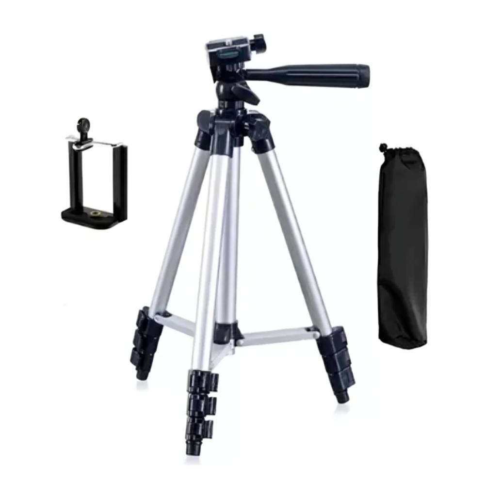 Trípode Profesional para Cámara 1.20 Metros Soporte Celular