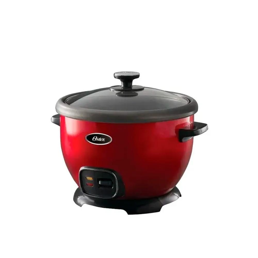 Olla Arrocera Oster CKSTRC5731R-053 1.8L Roja con función Vaporera