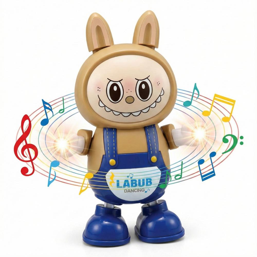 Labubu robot marrón