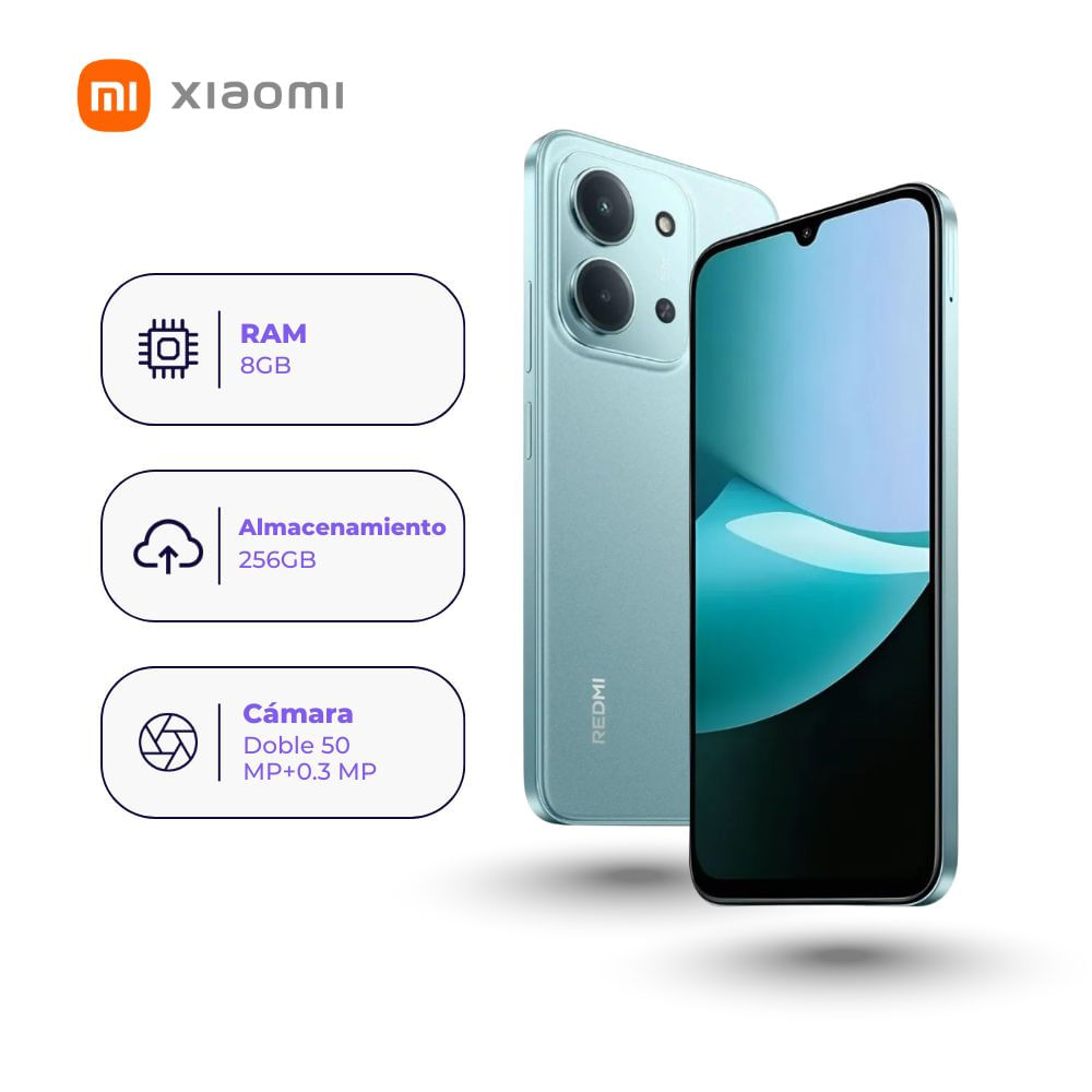Xiaomi Redmi 15C 256GB 8GB Ram Color Verde