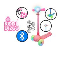 SCOOTER PARA NIÑAS CON BLUETOOTH KODI DIZCO