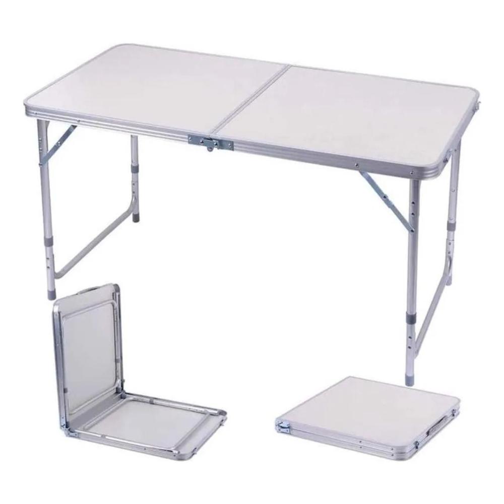 Mesa Plegable Portatil Camping Mesa de Aluminio para Picnic Playa