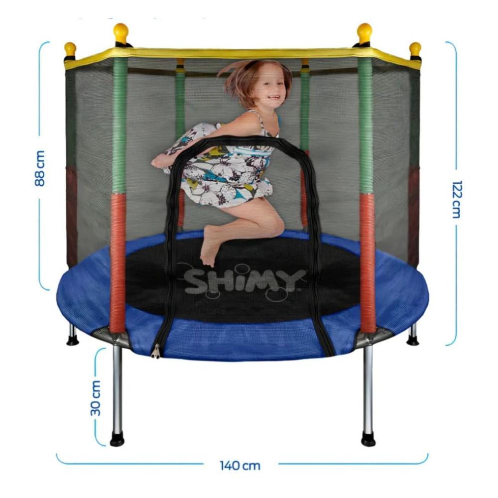 Trampolin para Niños Cama Saltarina Infantil Multicolor