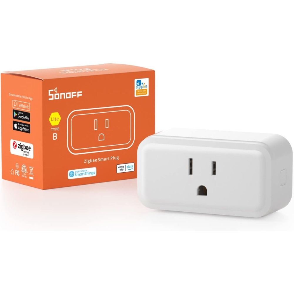 Enchufe Inteligente Zigbee Sonoff S40ZB TPB Lite  Alexa Wifi Blanco