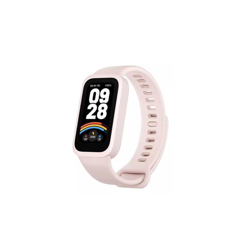 Xiaomi Smart Band 9 Active pulsera inteligente color rosa monitoreo de actividad y salud