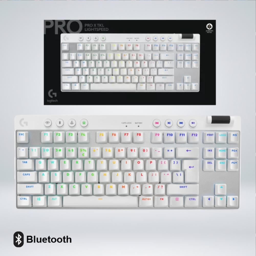 TECLADO GAMER LOGITECH PRO X TKL RGB BLUETOOTH