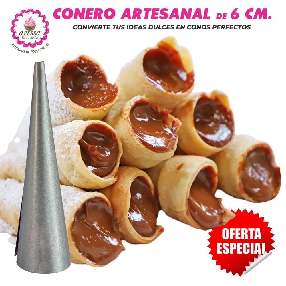 Conero Artesanal de 6 cm. para Repostería 100 unidades
