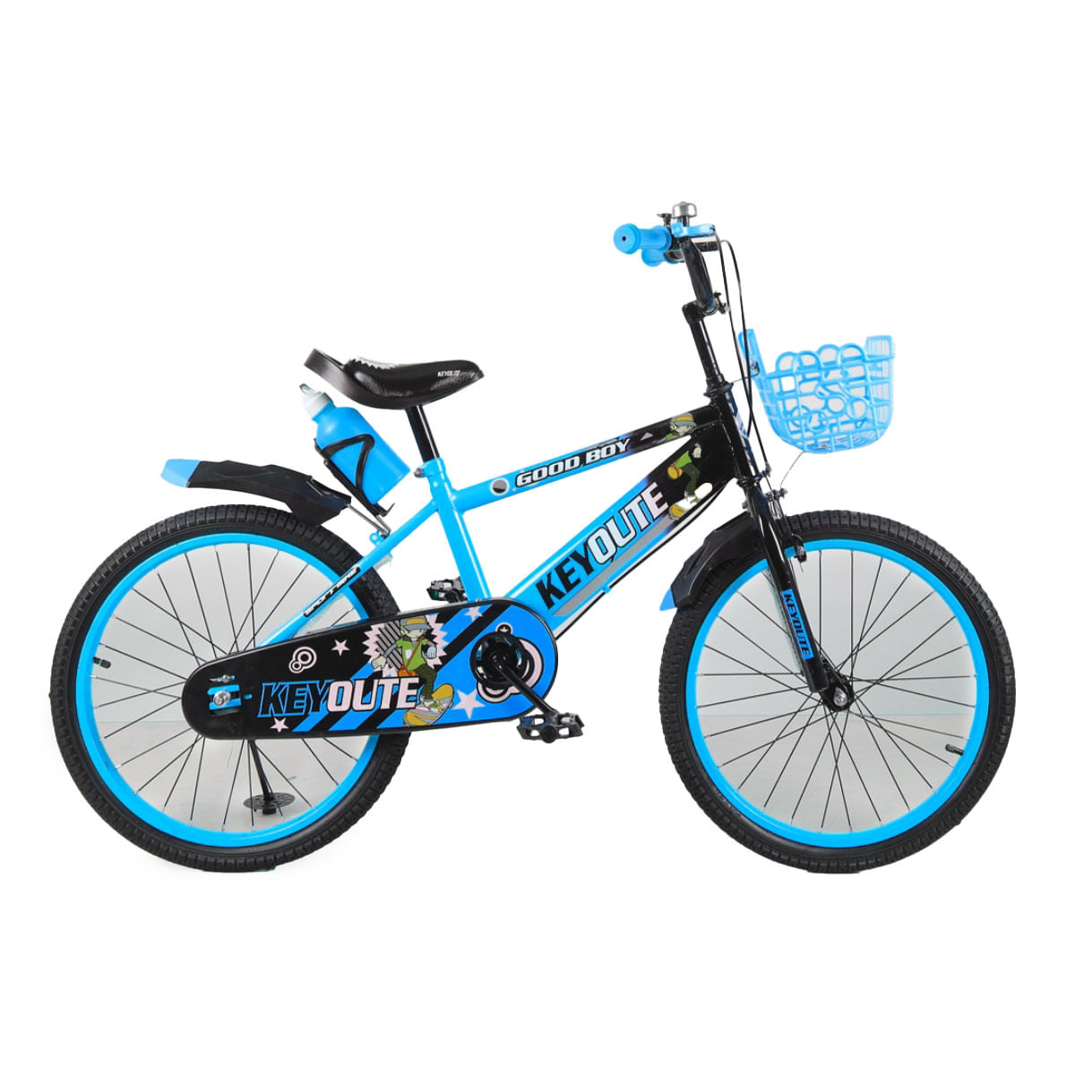 Bicicleta Montañera Para Niño Infantil Kids Aro 20 Azul