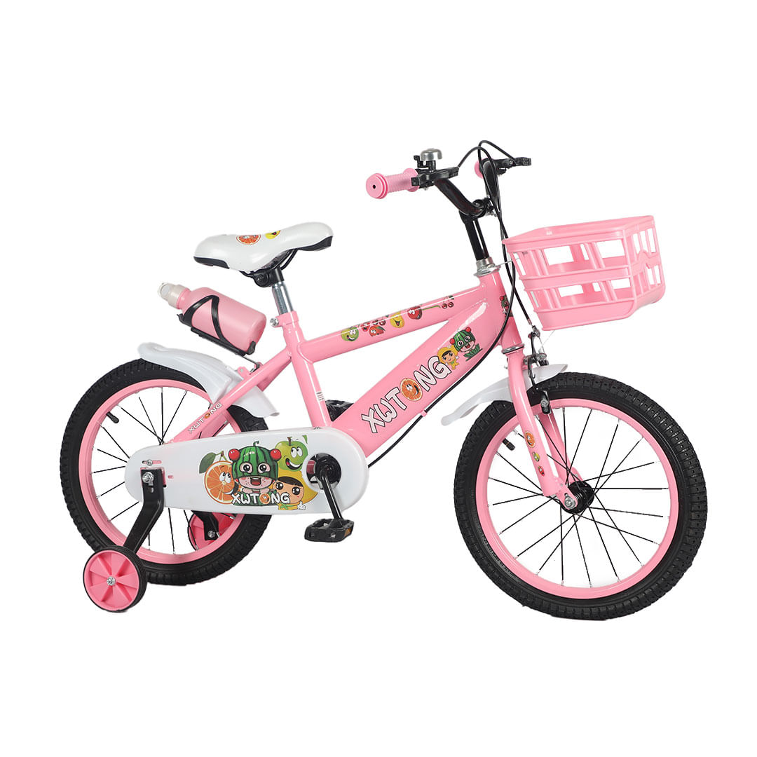 Bicicleta Para Niña Infantil Kids Aro 16 Rosa BC8