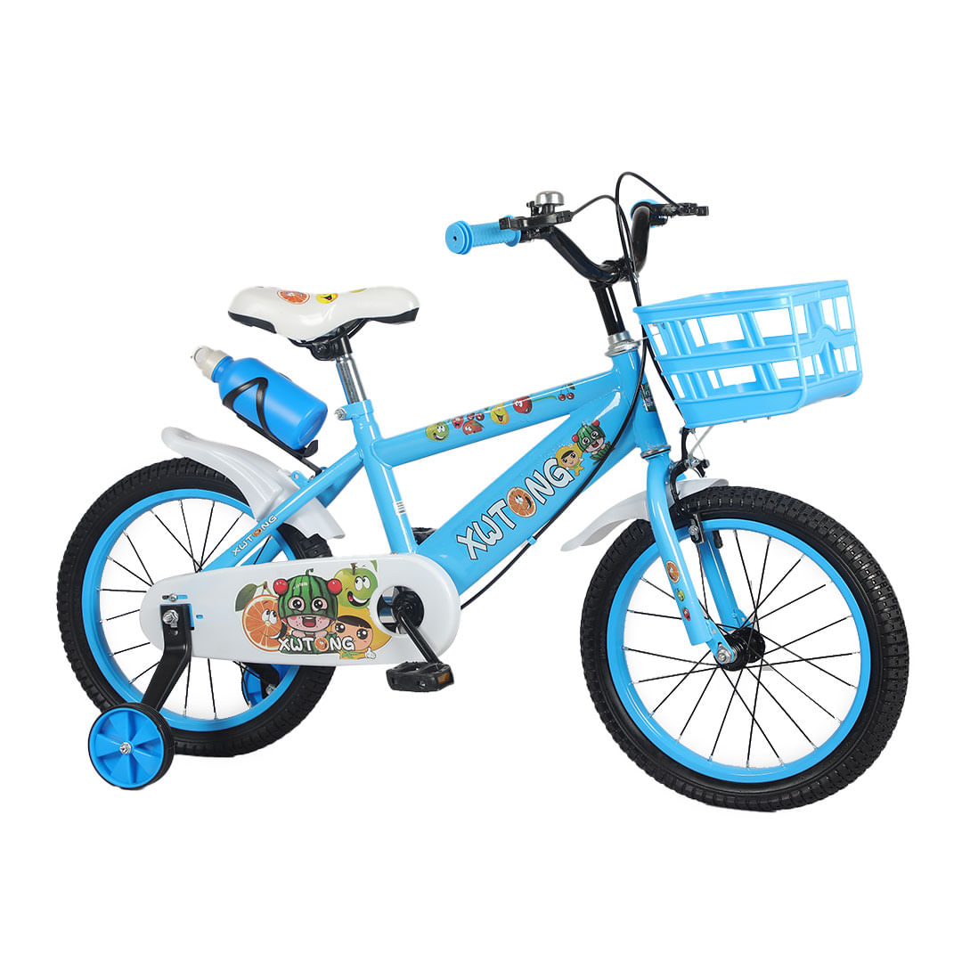 Bicicleta Para Niña Infantil Kids Aro 16 Celeste BC8