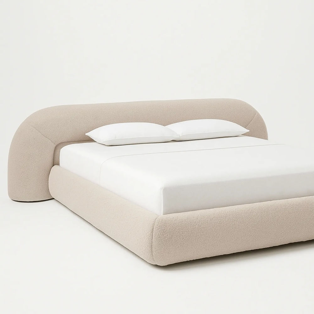 CAMA BOX TARIMA TOKIO QUEEN BEIGE