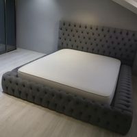 CAMA BOX TARIMA MAJESTAD 2 PLAZAS PLOMO