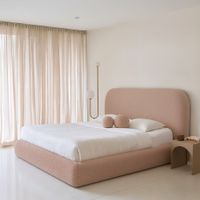 CAMA BOX TARIMA NUDED 1.5 PLAZAS ROSA