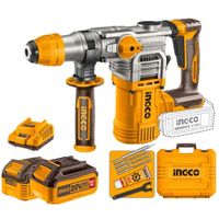 Rotomartillo INGCO 20V SDS Plus 4.5J con 2 Baterías 5Ah CRHLI202885