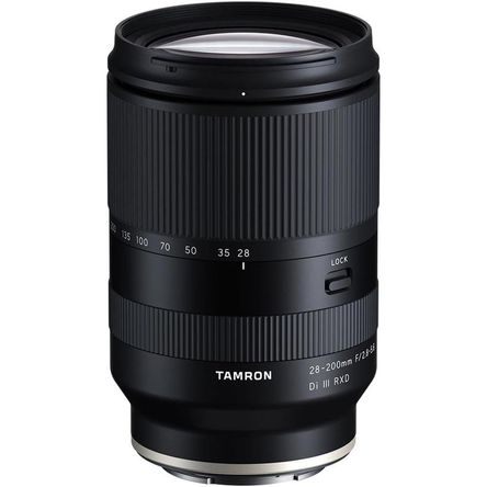 Tamron lente 2.8-20cm f/2.8-5.6 DI III RXD | Negro Tamron lente 2.8-20cm f/2.8-5.6 DI III RXD | Negro