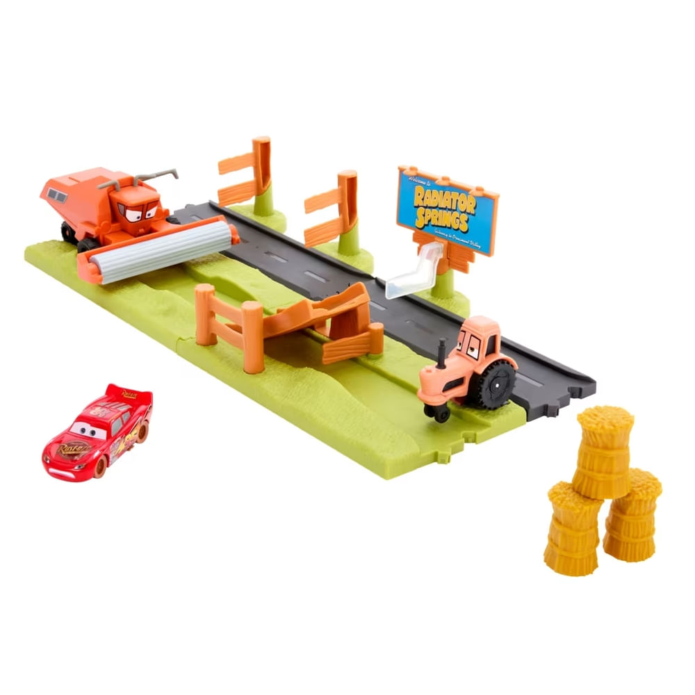 Set De Juego Cars Frank Escape Y Carrera De Acrobacias Set De Juego Cars Frank Escape Y Carrera De Acrobacias