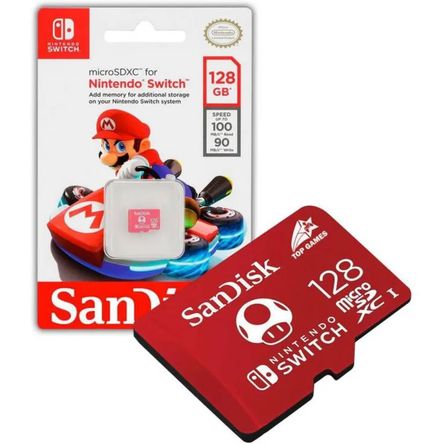 Memoria micro sdxc 128gb para nintendo switch oficial Memoria micro sdxc 128gb para nintendo switch oficial