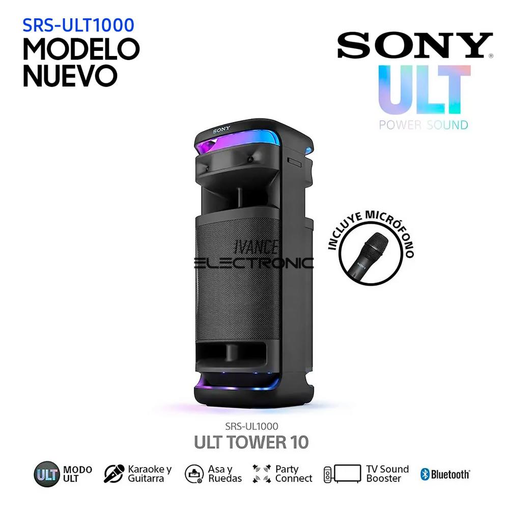 Parlante Sony Bluetooth SRS-ULT1000 de fiestas ULT TOWER 10